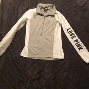 Quarter zip from pink